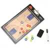 TQPVC-002 quadro tático de basquete em PVC com tablet magnético de plástico de alta qualidade, apagador, caneta, quadro tático especial para treinador