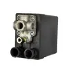 Interruptor de pressão de quatro vias vertical 380V acessórios para compressor de ar bomba de ar controlador automático de pressão de ar grande comum