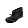 Botas de tornozelo de couro de alta qualidade, versáteis, estilo doce com laço, super macias, confortáveis, estilosas, que aumentam a altura e afinam para outono e inverno