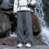 Novas calças casuais largas de outono em tecido para homens, calças de trabalho, calças para trilha ao ar livre, calças de montanhismo masculinas, calças esportivas, calças compridas masculinas