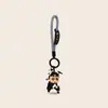 Llavero Colgante Oficialmente Licenciado de Crayon Shin-Chan - Serie Kung Fu de PVC Encanto para Bolso Lindo Regalo Pequeño Venta al por Mayor