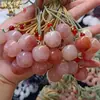 Colgante de Jade de Seda Dorada Natural de Xinjiang Flor de Durazno Infusión Nubes Propicias Candado Collar Hebilla de Paz Tarjeta de No Pasa Nada Colgante Colgante de Jade
