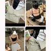 Directo del fabricante, bestseller transfronterizo: Sujetador invisible de seda helada que alisa la espalda con copas fijas, base líquida, camisola, estilo fino de verano