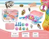 Juego de Almacenamiento de Arena para Juguetes Infantiles Transfronterizo Pastel Traje de Helado Femenino Maleta Moldes de Arena de Cuarzo Arena de Colores Moldeable Juguetes