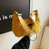 Bolsa casual de grande capacidade feminina 2024 nova bolsa de ombro simples de lona para verão bolsa transversal de classe para viajante