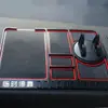Suporte para celular de carro com tapete antiderrapante, suporte para navegação de veículo, suporte de telefone, placa de estacionamento, três em um multifuncional
