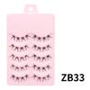 Fábrica de pestañas postizas DINGSEN suministro estable 5 pares de pestañas maquillaje natural maquillaje diario pestañas COS