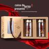 Conjunto presente duas garrafas de pó de Panax ginseng 580ml produtos para cuidados com a saúde embalagem saco de papel Kraft em estoque