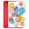 Set de Sobres Creativos de Tarjeta de Felicitación de Cumpleaños de Neón para Productos Nuevos Transfronterizos Tarjeta de Agradecimiento para Fiesta de Cumpleaños Tarjeta Tamaño Grande