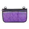 Bolsa para reposabrazos de silla de ruedas transfronteriza, bolsa de almacenamiento lateral, bolsa de almacenamiento multibolsillo con tira reflectante, bolsa colgante para cochecito