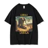 Camiseta Engraçada Meme Lirili Larila Elefante com Sandálias Amante
