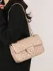 Bolso Cruzado Bordado de Diamantes Transfronterizo Otoño e Invierno 2025 Nuevo Moda Bolso Cuadrado Pequeño Textura de Moda Bolso de Hombro de Gran Capacidad