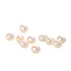 Cen Pérolas de água doce Xiaomi, Pérolas de arroz Zhuji, Pulseiras de miçangas DIY, Colares de pérolas, Pérolas soltas naturais para mulheres