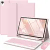 Funda protectora para tableta iPad Air11 M432 con teclado Bluetooth desmontable, funda de cuero magnética Air45 de 10.9 pulgadas