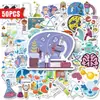 Compra Directa Transfronteriza de 50 Pegatinas Divertidas de Elementos para Experimentos de Química para Niños, Educativas y Decorativas, Pegatinas Impermeables para Cuaderno