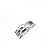 Clip de Ruptura Negro Dorado y Plateado Engrosado de Guangdong Clip de Gota Tricolor Clip BB Cuadrado Pasador de Pelo DIY Accesorios para la Cabeza Joyería Pasador de Pelo