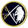 Equipe profissional de hóquei no gelo da NHL charms para sapatos com buracos esportes de hóquei acessórios DIY fivelas de sapato de borracha macia PVC venda quente transfronteiriça