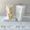 DIY Estéreo O Rei Leão Coruja Animal Aromaterapia Gesso Decoração Enfeites Vela de Aromaterapia Artesanal Molde de Silicone
