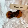 Pinza Grande de Acetato Mariposa para el Cabello con Acabado de Alta Gama, Exquisita Pinza Lateral para Flequillo, Pinza de Pato, Accesorio para el Cabello de Mujer