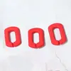 Al por mayor 20*30mm Caucho Acrílico Pintura Cadena para Teléfono Móvil Hebilla Anillo Abierto de Plástico Accesorios Accesorios para Joyería DIY