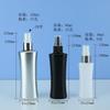 Botella Spray Forma de Cintura Pequeña 40/80/100ml Botella para Loción Tapa Flip-Top Set para Cuidado de la Piel Se Puede Imprimir