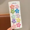 Lindos pasadores de estrella para niños, pasadores de pelo de alta gama y exquisitos, pinzas laterales dulces para bebé, pinzas de dibujos animados para flequillo