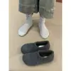 Todo Incluido Plus Terciopelo Cálido Invierno Nuevos Zapatos Birkenstock para Mujer Retro Slip-On Simples y Versátiles Zapatos de Algodón