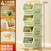 Cesta de almacenamiento portátil apilable, cesta para guardar frutas y verduras, aperitivos, juguetes, artículos diversos, armario, caja de almacenamiento, cesta de compras