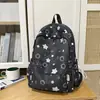 Mochilas Estampadas de Estrellas de Alta Calidad para Chicas de Secundaria, Mochilas Ligeras para Estudiantes de Preparatoria y Universidad