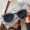 Gafas de Sol Tostadas para Mujer Protector Solar Celebridad de Internet Cara Redonda Grande Mostrando Cara Pequeña Gafas con Sentido Avanzado 2023 Nuevas Gafas de Sol para Miopía