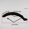 Qz-323 Scooter Eléctrico 12/14 Pulgadas 2.125 Guardabarros para Bicicleta Eléctrica, Eliminación de Barro, Protección contra la Lluvia para Montar
