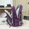 Mochilas Escolares para Estudiantes de Secundaria y Preparatoria, Gran Capacidad, Unisex, Mochilas para Computadora para Viajes Diarios, Tela de Nylon, Mochilas Casuales Simples