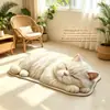 TEMU Amazon Venta Caliente Transfronteriza Felpudo de Terciopelo Gato Paloma Alfombra de Felpa para Dormitorio Alfombrilla para Pies de Sofá de Sala de Estar
