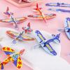 Mini Avión Pequeño Lanzado a Mano Espuma Color Juguete para Niños Modelo de Aviación Regalo de Puesto Exclusivo Transfronterizo de Jardín de Infancia