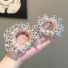 Estilo Coreano Simples Bolinhas Pérola Prendedor de Cabelo Elástico Durável Não Machuca o Cabelo Alta Elasticidade Corda de Cabelo Moda Versátil Acessório de Cabelo Adorno de Cabeça