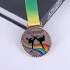 Medalha de Taekwondo Personalizada Medalha Galvanizada Medalha Medalha de Ouro Medalha de Prata Competição Feriado Criativo Metal Medalha de Maratona