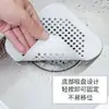 Filtro de Pia de Cozinha Ralo de Chão Adesivo Tela de Filtro de Esgoto de Pia Chuveiro Banheiro Silicone Prevenção de Entupimento por Cabelo Tampa de Ralo de Chão