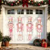 CT749-751 Cascanueces Navideño Pegatina Magnética Tamaño Grande Pegatina Magnética Decoración Festiva Imán para Refrigerador