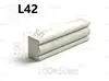 Componentes GRC Coluna Romana Relevo Cerâmica Expandida Linhas Linhas de Espuma EPS Linhas Decorativas de Parede Externa Contornos de Janela Suportes de Viga