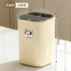 Estante para Cuchillos de Cocina Estante de Almacenamiento Multifuncional para el Hogar Palillos Estante de Almacenamiento para Cuchillos Almacenamiento en Encimera Portacuchillos de Carnicero Palillos Integrado