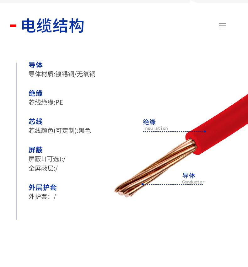 美标无卤电子线