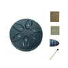Instrumento Musical Tambor Etereo de 3 Polegadas e 6 Tons para Crianças, Tambor para Alívio de Estresse para Iniciantes, Instrumento de Percussão, Tambor de Língua de Aço, Tambor de Bolso, Exportação