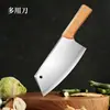 Faca de Fatiar em Aço Inoxidável para Cozinha Doméstica, Faca Afiada para Cortar Carne, Atacado da Fábrica de Origem