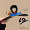 Pinza de acetato estilo coreano 2026 modelo nuevo para el pelo, elegante y exquisita, pinza de tiburón grande para cabello grueso