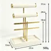 Soporte de Joyería en Forma de T de Terciopelo de Fábrica Estante de Almacenamiento para Collares, Pulseras, Anillos Accesorios de Joyería Exhibición Accesorios de Exhibición Venta al por Mayor