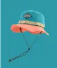 Sombrero de Pescador de Color Contrastante para Mujer, Sombrero de Sol Repelente al Agua para Verano, Sombrero para Senderismo al Aire Libre, Sombrero para Acampar, Venta Directa de Fábrica y Venta al por Mayor