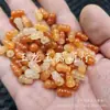 Xinjiang Hotan seda de oro jade con agujero pasante calabaza jade cuentas cuarzo naranja roca de jade calabaza tridimensional accesorios de joyería cuentas