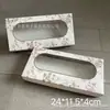 Caja de cartón con ventana Spot para empaque de ropa interior caja de regalo de moda caja para pantalones de hombre y mujer
