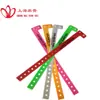Pulseras Fluorescentes, Pulseras Desechables, Bandas de Boleto de Bar, Pulseras Fluorescentes de Identificación de PVC Personalizadas