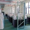 Estante para Ropa Almacén Ropa Estante para Planchar Ropa Venta al por Mayor Desmontable Tubo Redondo Almacenamiento Tienda de Ropa Estante de Acero de Doble Barra